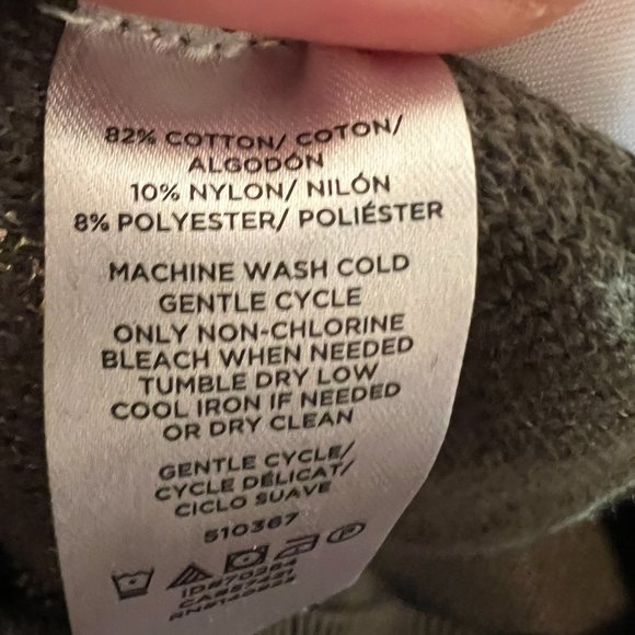 Ann Taylor LOFT Olive Green Sweater with Jacquard Pattern - Medium - Picture 4 of 4